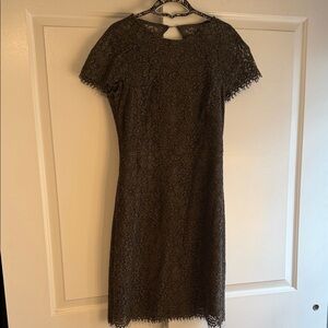 Banana Republic Lace Olive Green Dress